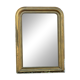Large Louis-Philippe gilded mirror, mercury glass 76x104cm