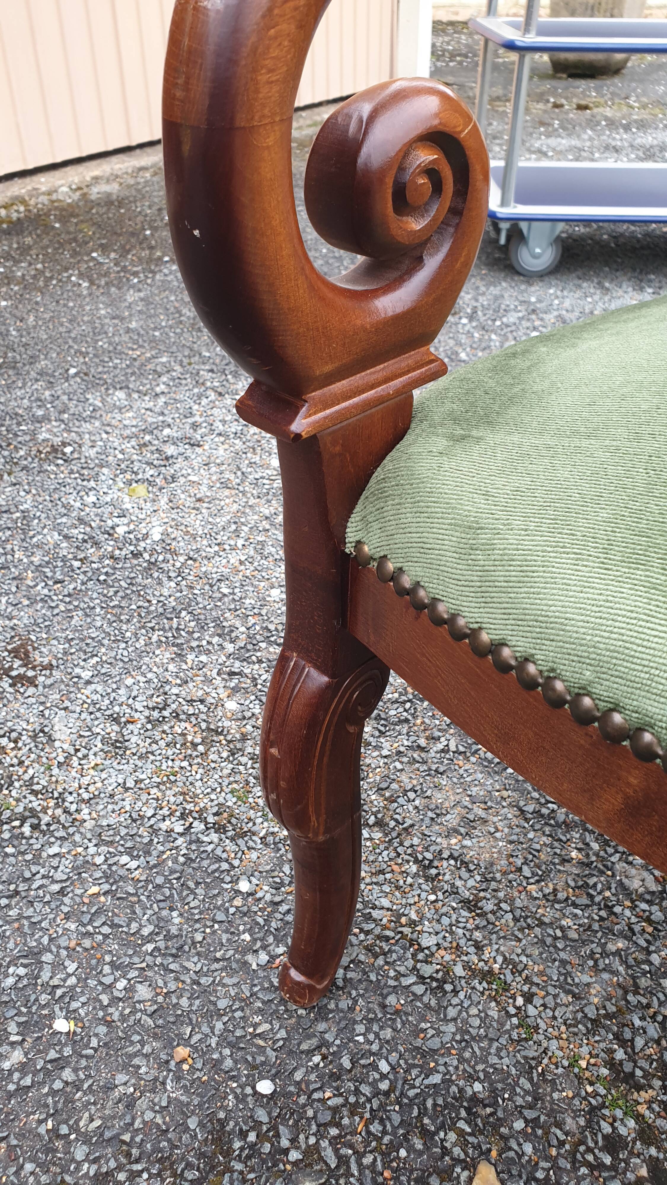 Pair of catering armchairs