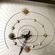 Vintage Wall Clock Ortf Trophy
