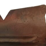 Ceramic stoneware catchall by Eric Astoul, La Borne, 1990.