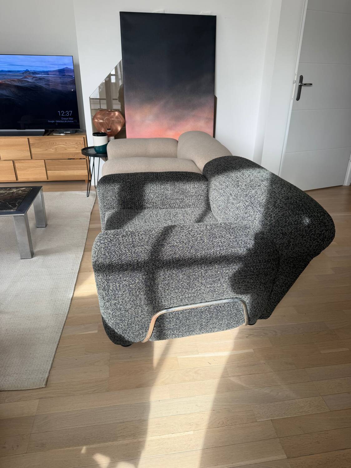 Italian tubular club chair 1970