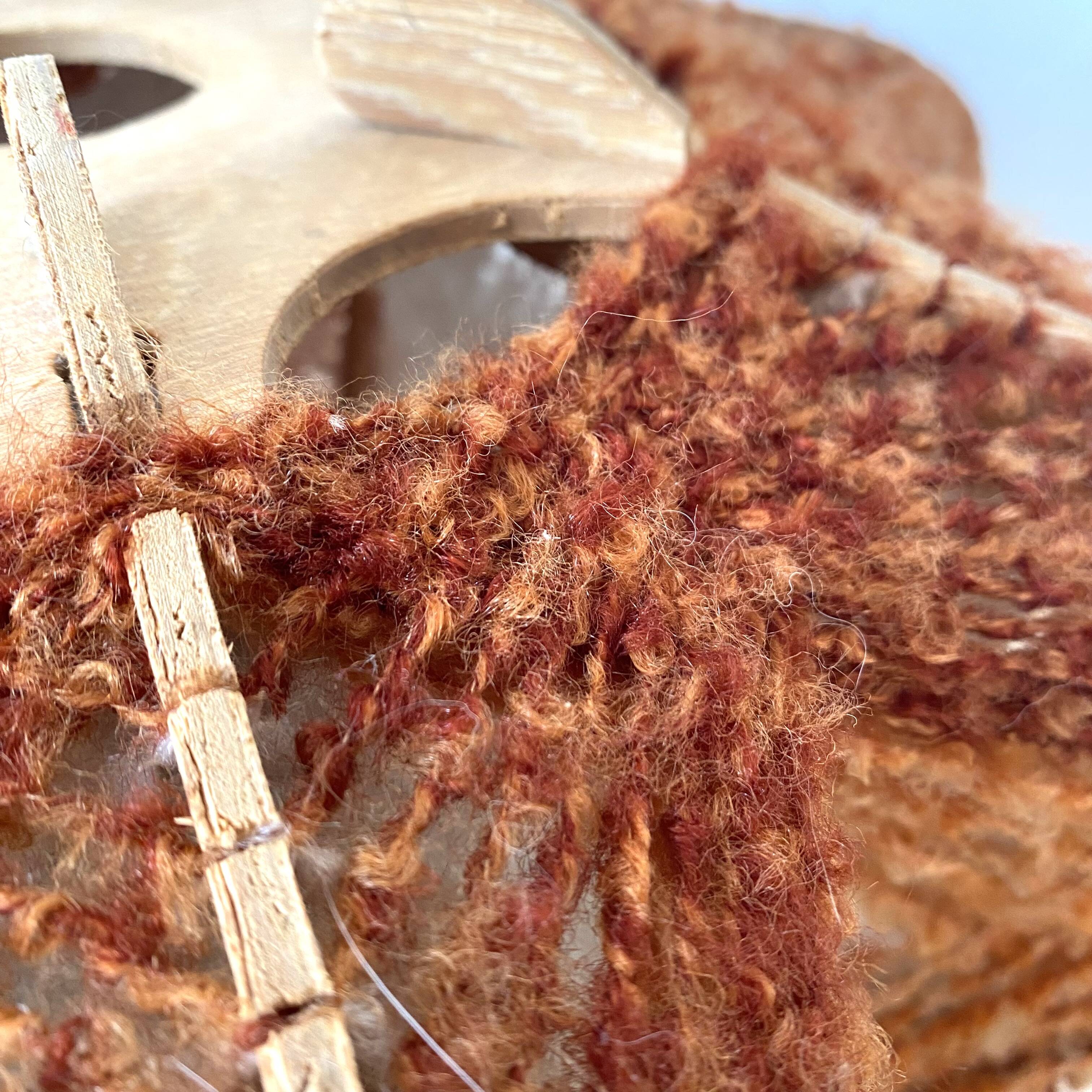 Scandinavian suspension in stretched wool 1960