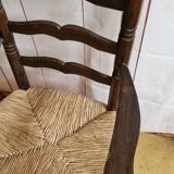 Armchair style Provencal straw countryside