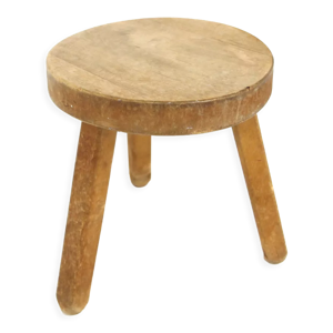 Tabouret tripode en hêtre, Suède,