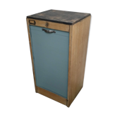 Meuble classeur à rideau vintage