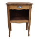 Vintage wooden bedside table