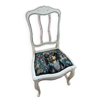 Chaise restaurée