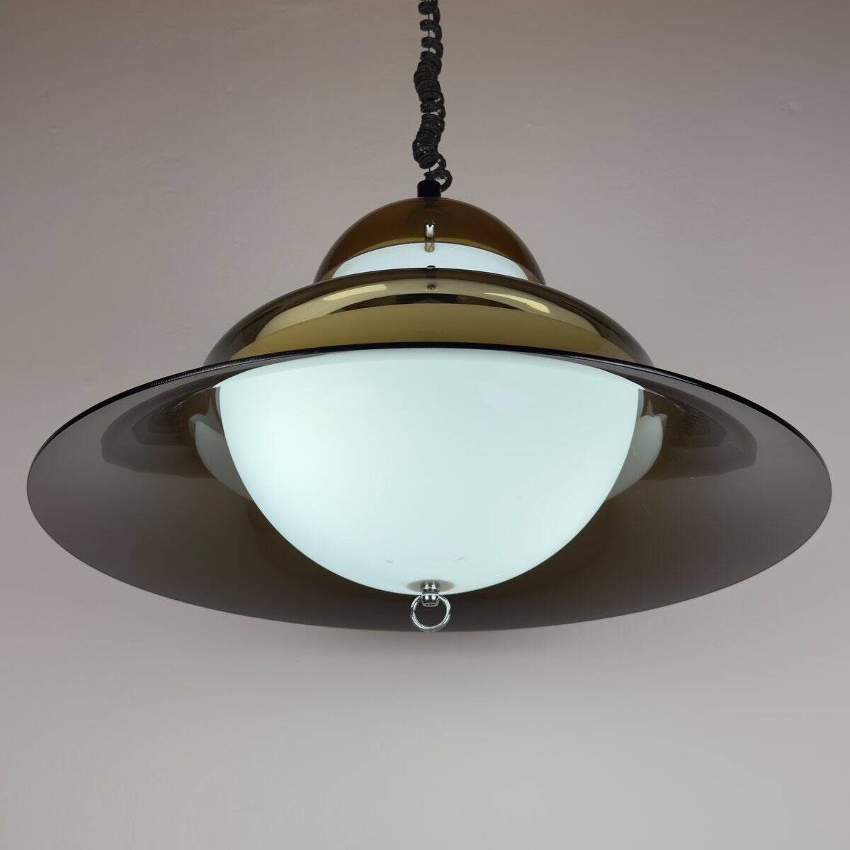 Vintage Suspension Lamp KD14 by Sijaj Hrastnik, Former Yugoslavia, 1960s