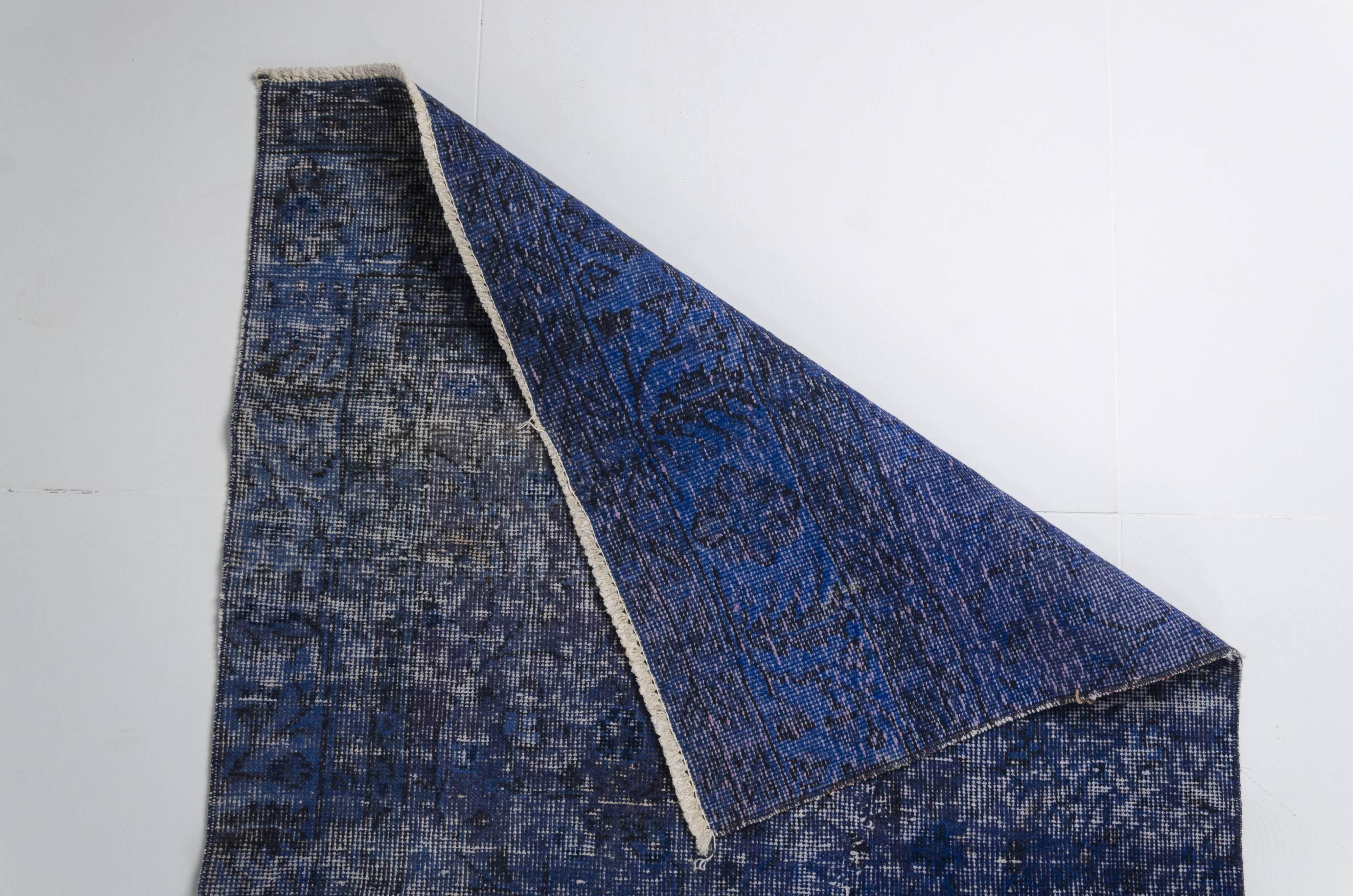 Blue Oushak Runner Rug sku1059