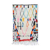 Colorful Berber carpet 176x125cm