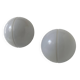 Pair of metal and opal perspex wall lights, Germany 1970