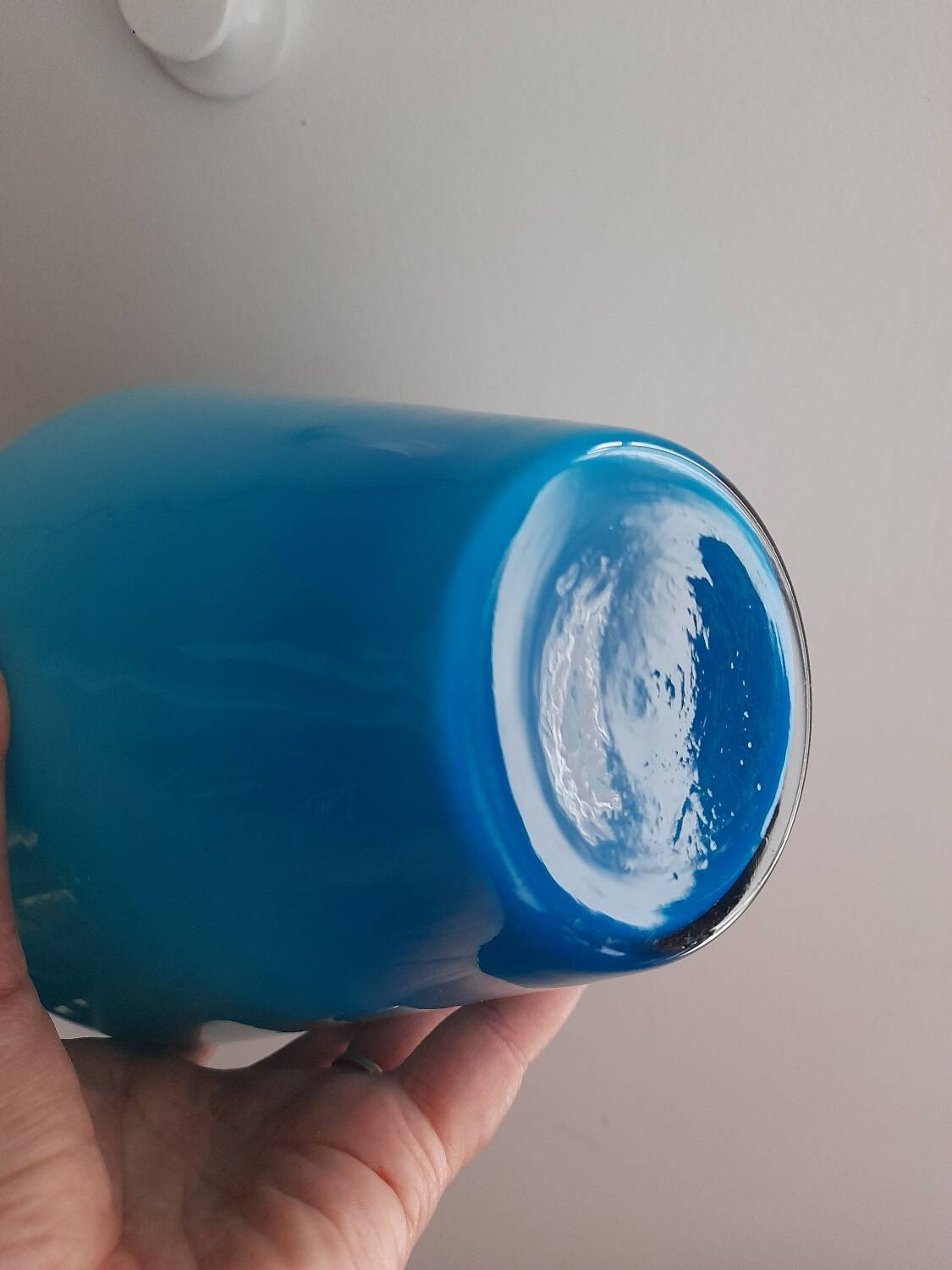 Italian opaline carafe from the 70s
