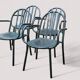 4 Mallet Stevens garden armchairs (1886-1945)