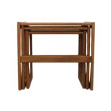 Quadrille nesting tables made by G-Plan in the 1960s