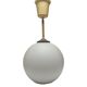Vintage communist pendant lamp, Poland, 1970s