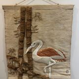 1970s tapestry in wool and silk