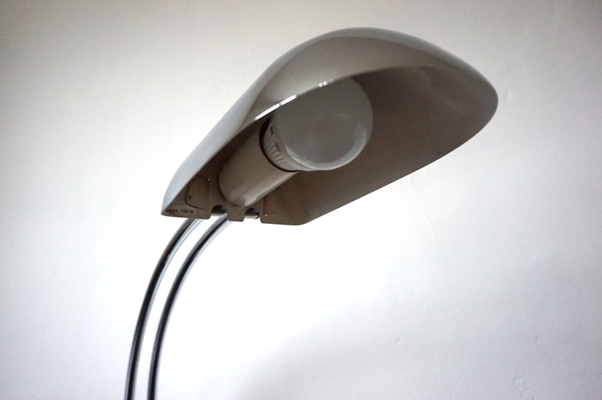 Hillebrand chrome table lamp by Egon Hillebrand