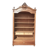 Library cabinet 1900 Louis XVI style