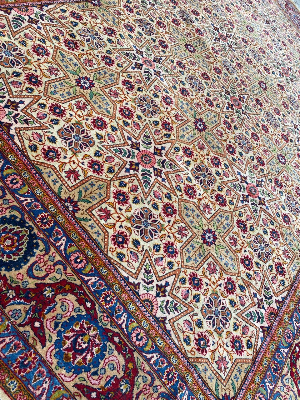 Very nice large Kashan Persian carpet 260x380cm