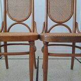 Thonet cane chairs
