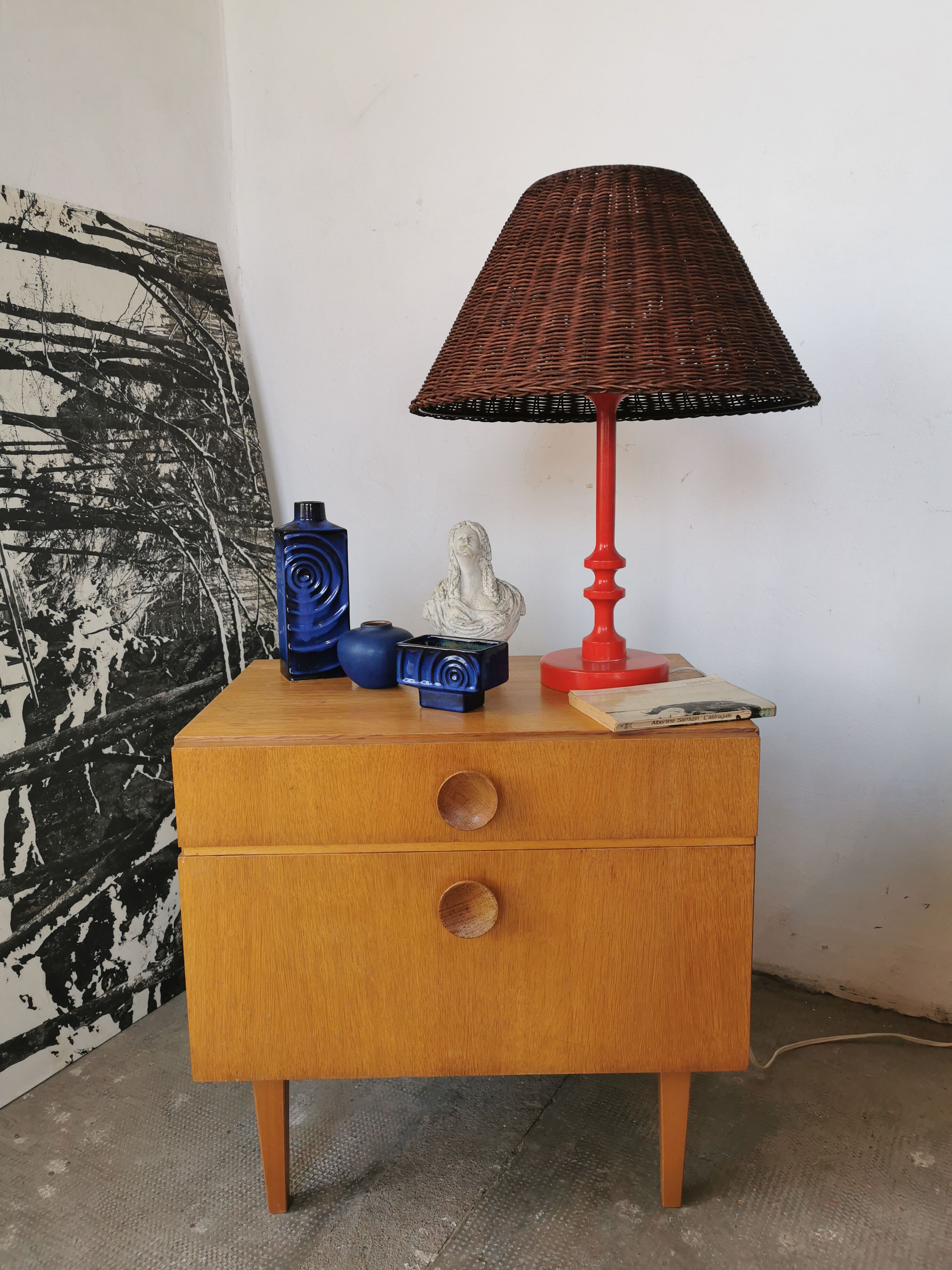 Vintage bedside 1970