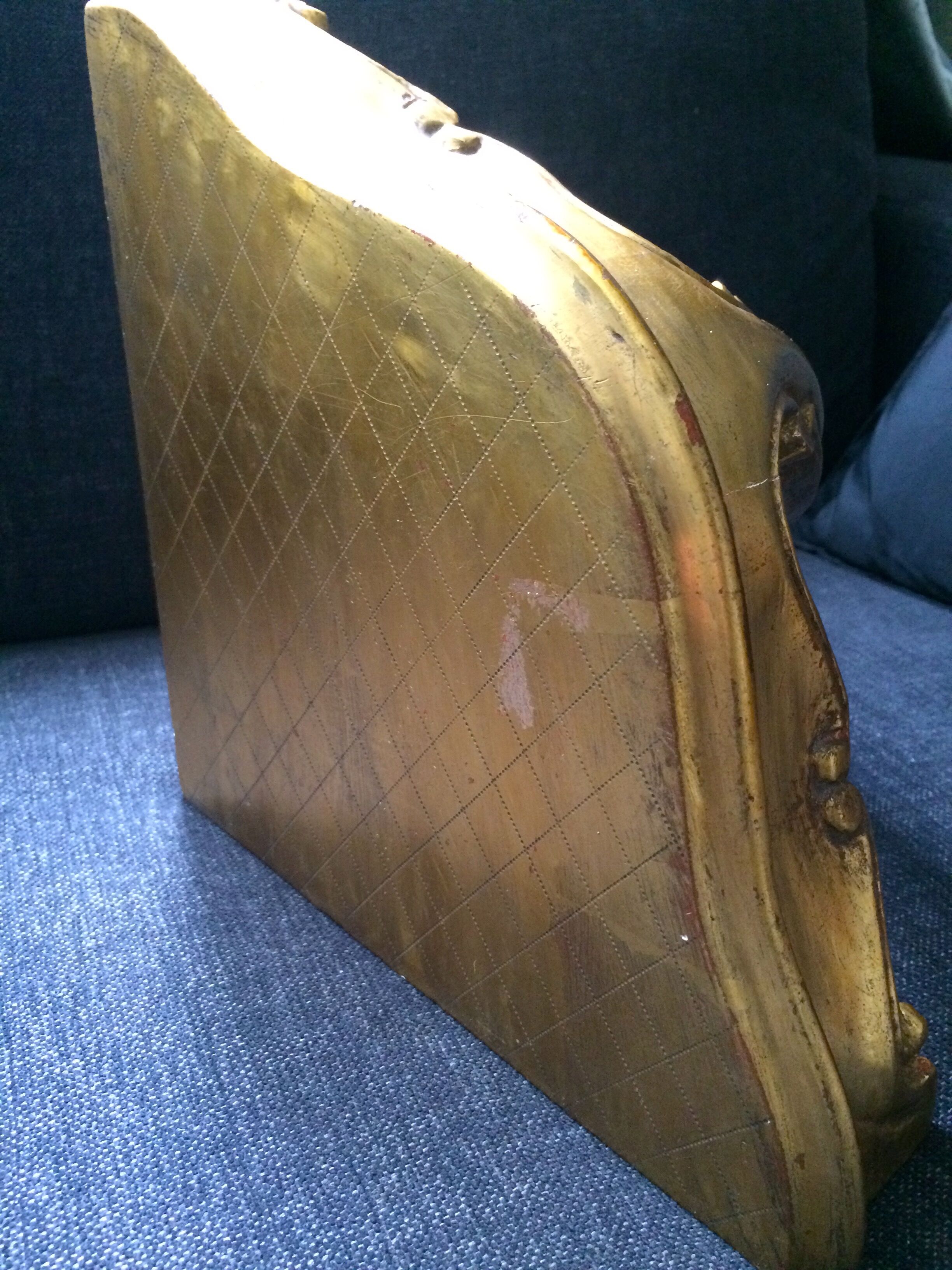 Angle wall console table