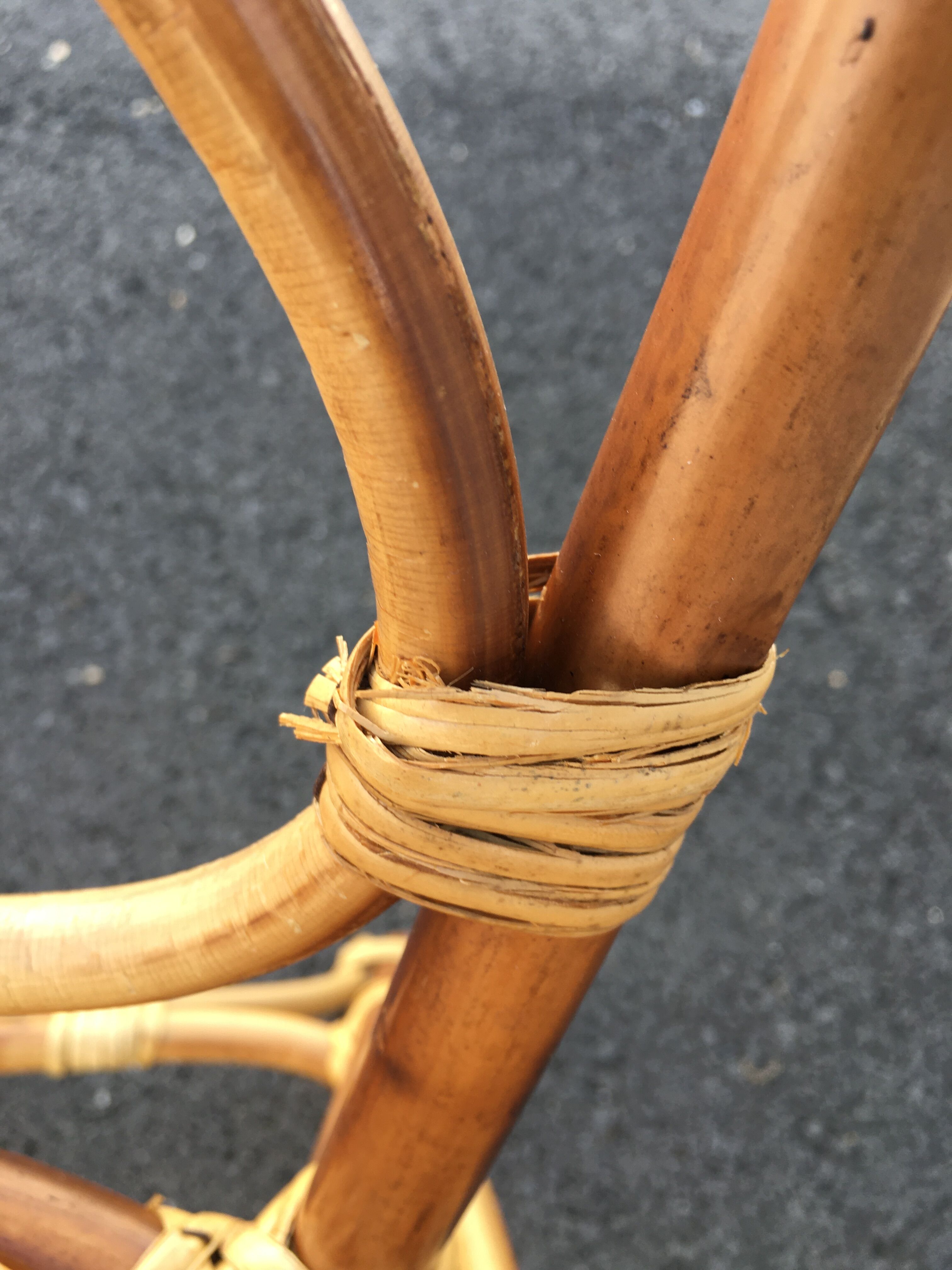 Vintage rattan chair