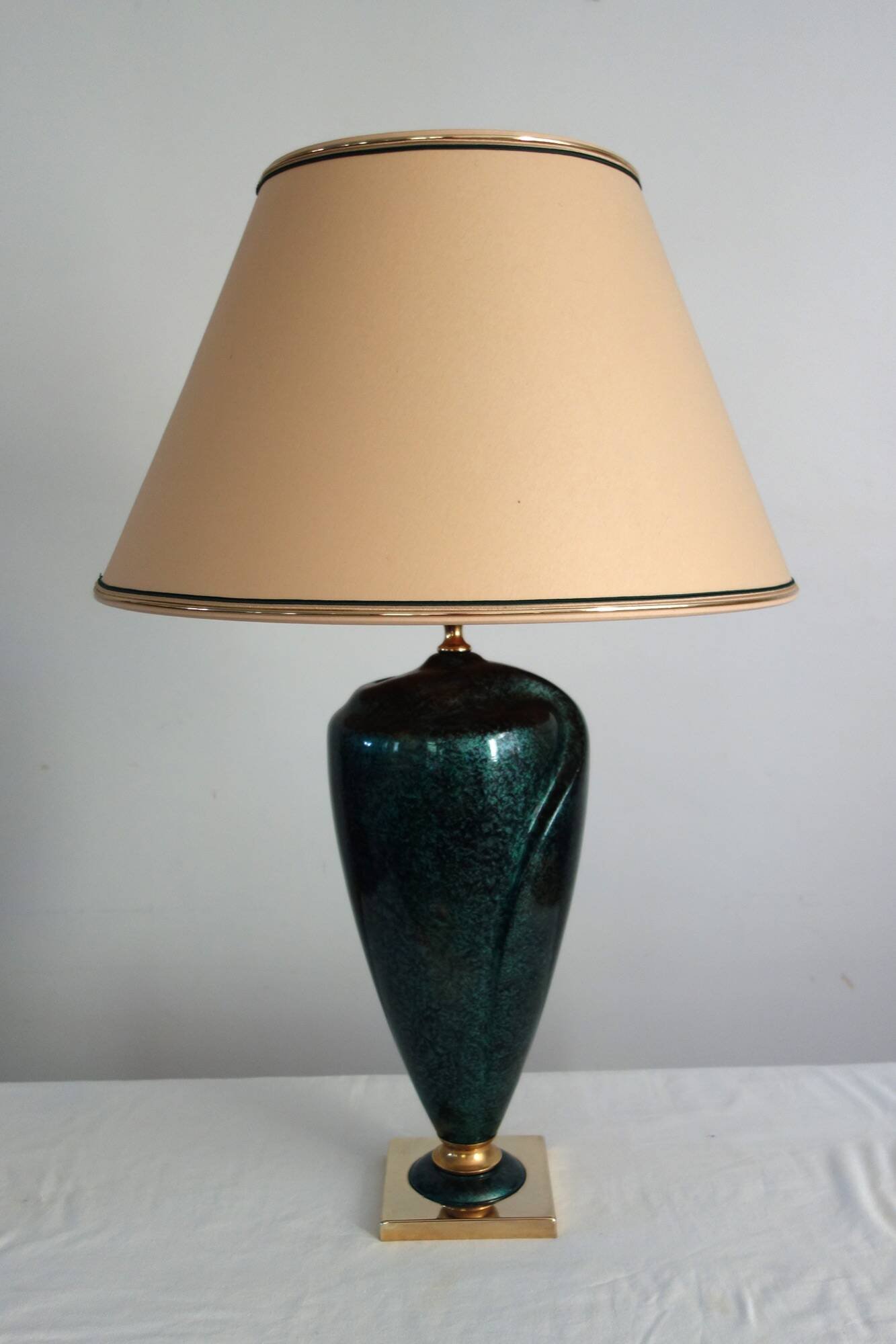 Robert de Schuytener ceramic living room lamp 1980