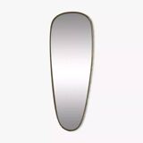 Gold mirror rearview mirror and free form from the 50s