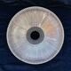 Abat-jour en verre holophane, design vintage