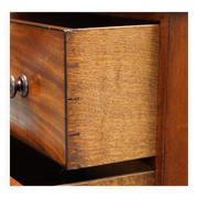 Paire de commodes hautes anciennes Castle Howard 1840 en bois dur