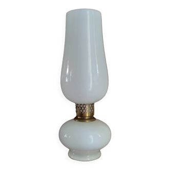 Vintage retro opaline lamp