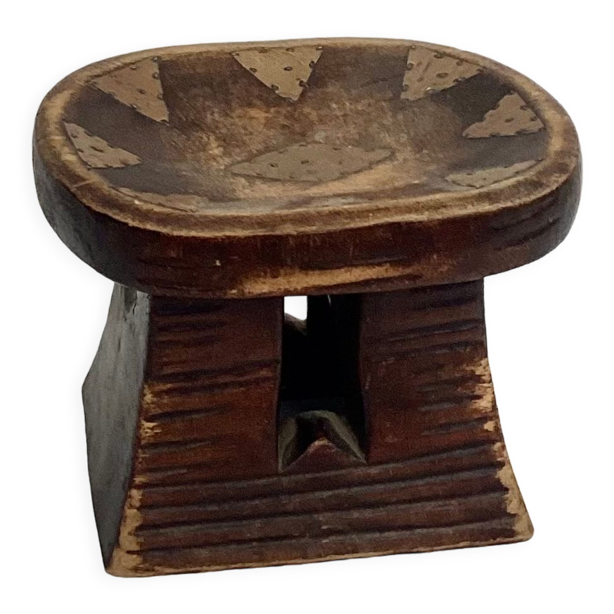 African wooden stool