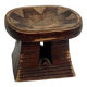 African wooden stool