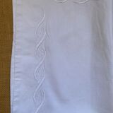 Taie en coton monogramme BV