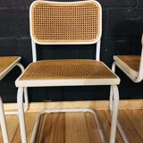 Set of 4 chairs by Marcel Breur model B32 Cesca