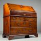 English secretary 18th century teak