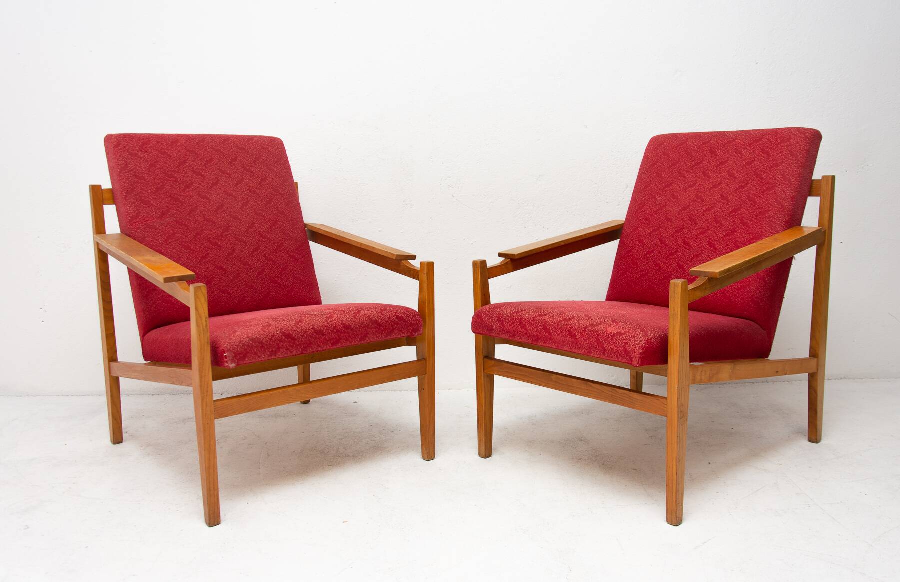 Paire de fauteuils vintage de style scandinave, 1960