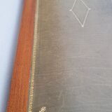 Louis XVI style flat desk in 19th century mahogany
