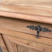 18th-century stripped buffet in solid walnut