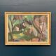 Original Swedish Oil on Canvas – "Jungle" by Åke Winnberg – Signed