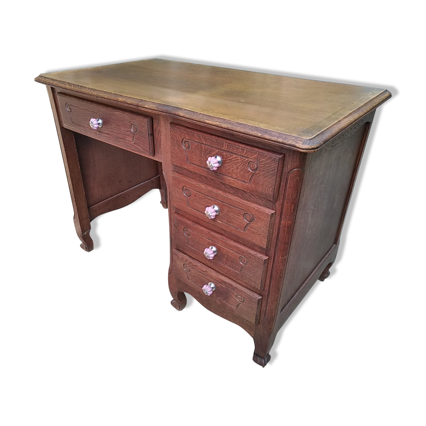 Oak desk