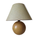 Wooden ball lamp