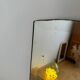 Vintage full-length beveled art deco mirror