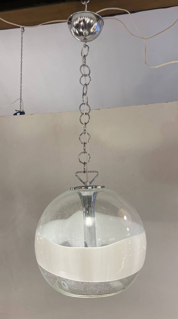 Suspension Murano par E. Fantasia & G. Poli pour Sothis, années 1970