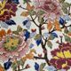 Antique serving dish in Gien earthenware – Japonese floral decoration