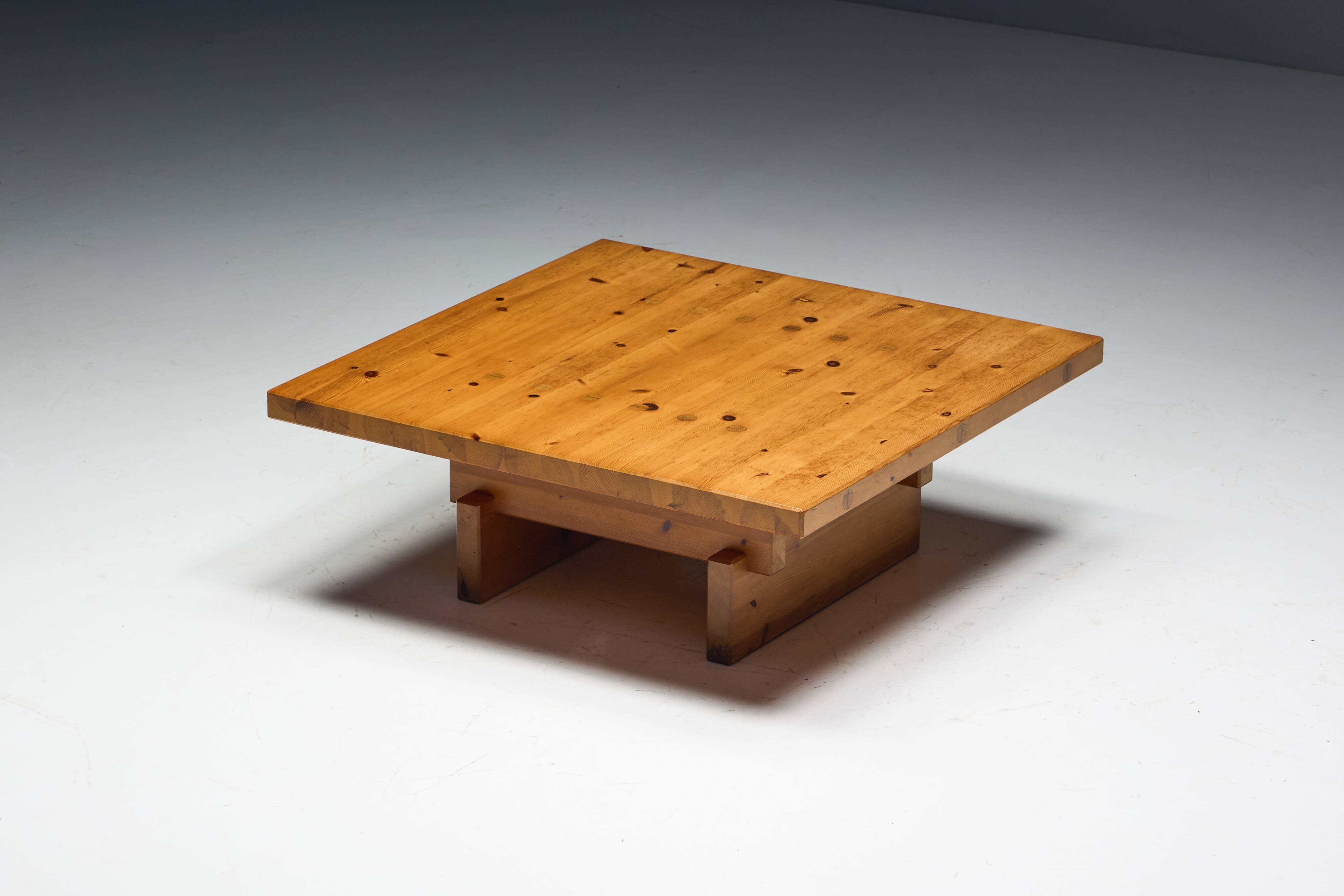 “Kvadrat” Coffee Table by Wilhelmsson for Karl Andersson & Söner, 1970s