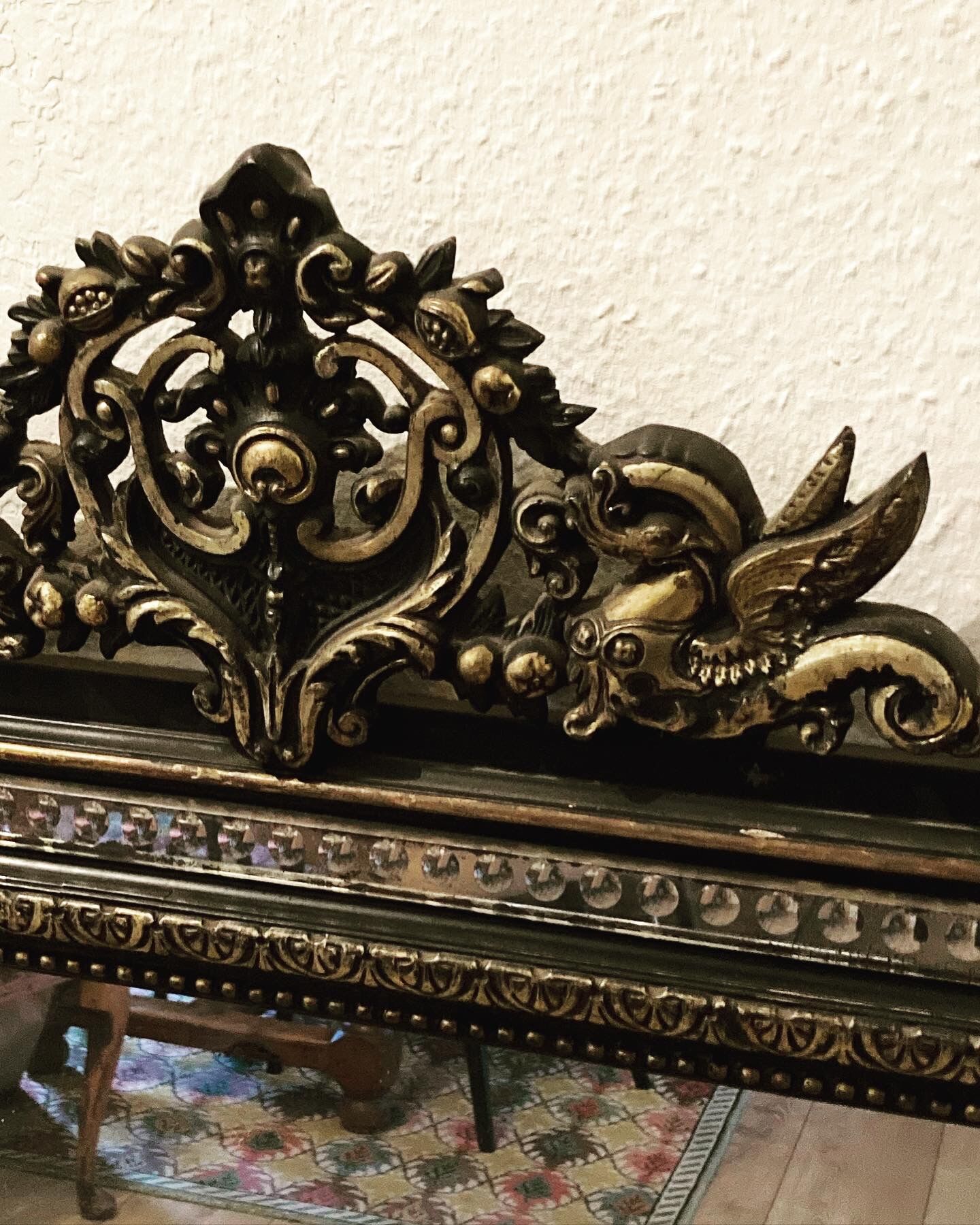 Old mirror Napoleon III