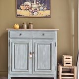 Renovated and distressed Parisian sideboard | Lucien