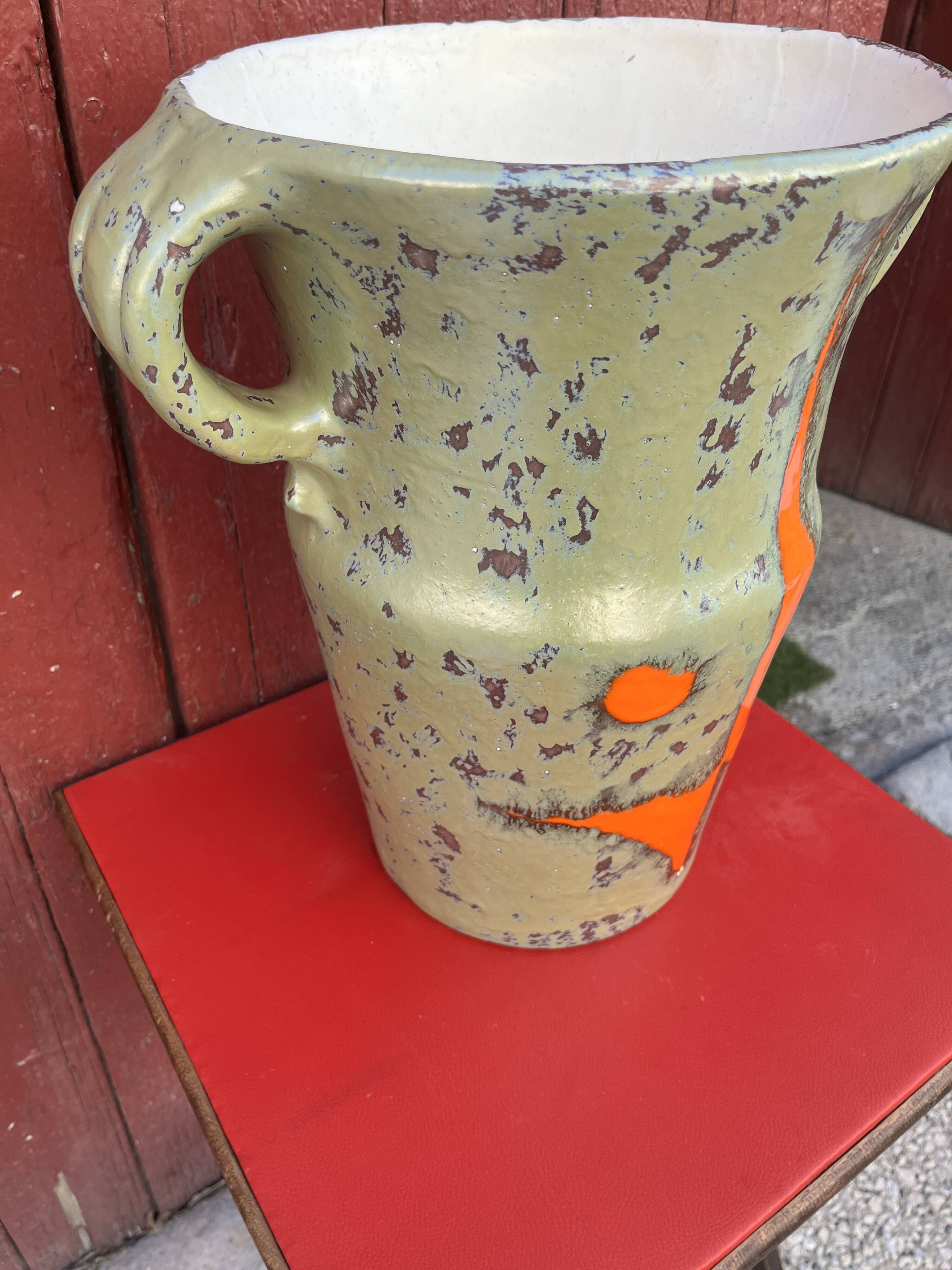 Vintage ceramic vase from the 60s